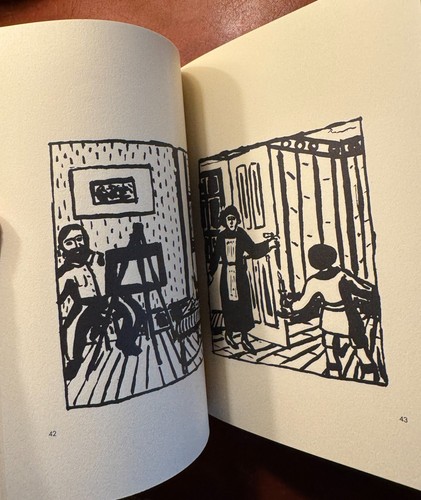 Firmado Mitsou: Forty Images por Balthus tapa dura 1984 Rainer Rilke Cat Cats 40 - Imagen 5 de 8
