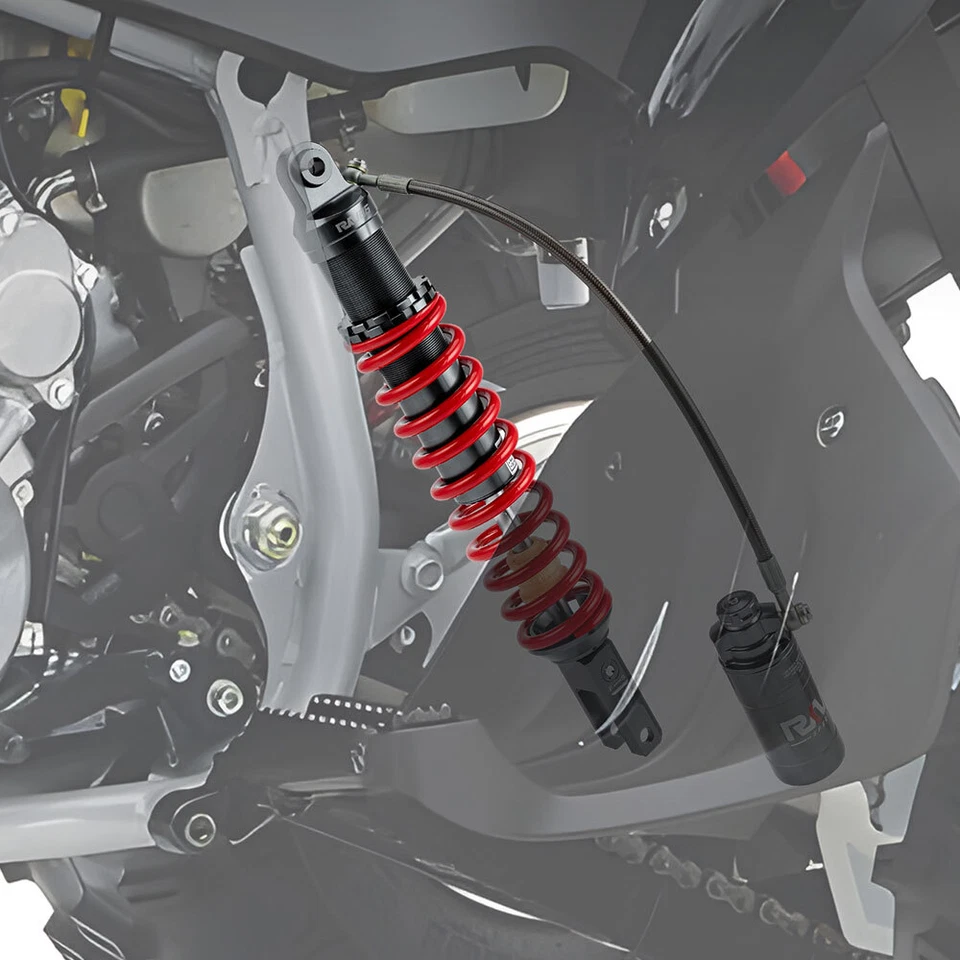 PARA YAMAHA YFZ 450 YFZ450 2004-2013 AMORTIGUADOR TRASERO AJUSTABLE 485MM 19.09" Foto 3 de 4