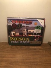 Professional Home Design Platinum Suite Punch Software PC CD-Rom 2003