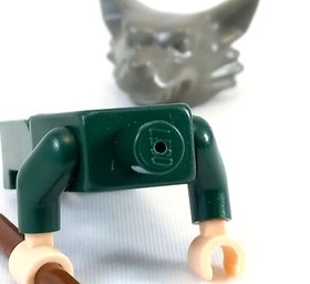 LEGO Harry Potter Professor Remus Lupin Werewolf Minifigure in 2004 set 4756