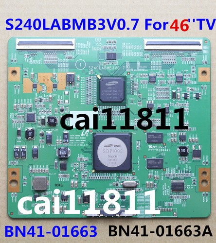 T-Con Board Original   S240LABMB3V0.7 BN41-01663  BN41-01663A For 46'' TV #A6-40