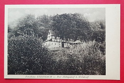 AK STEINBACH bei Helbigsdorf Wilsdruff um 1925 Forsthaus Steinbach   ( 31765