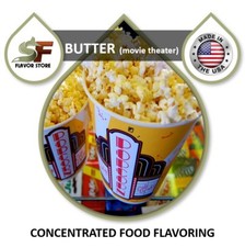 Butter (Movie Theater) Food Flavor Drops Flavoring Concentrate - 1oz/30ml- FL118
