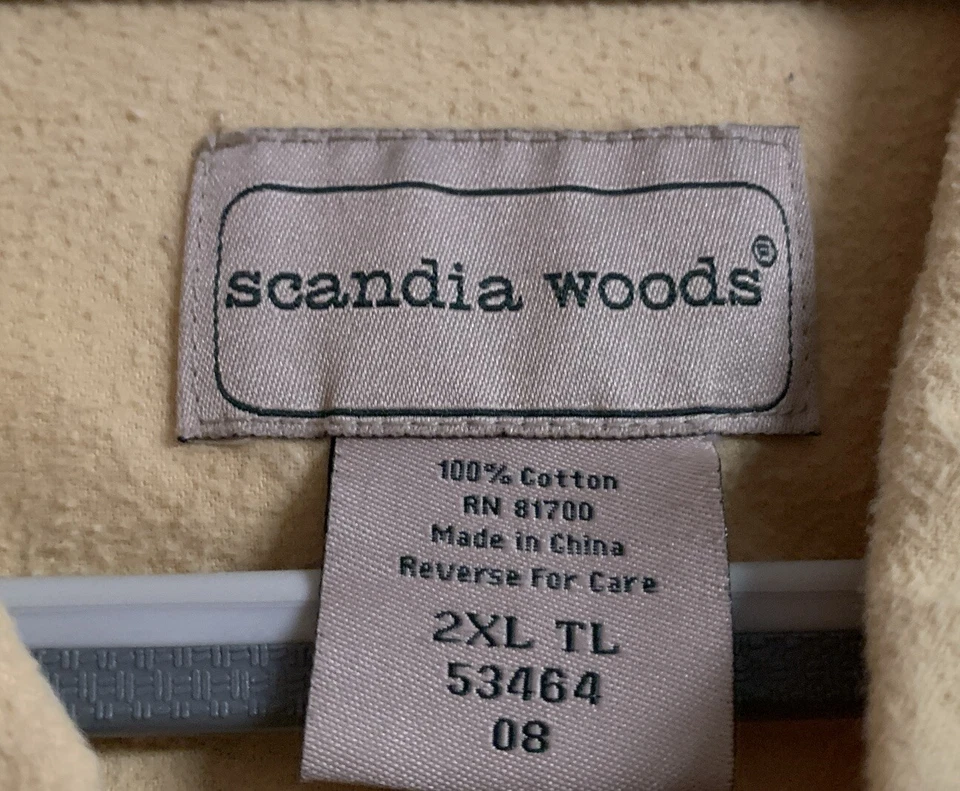 scandia woods shirt size 2XL tall - Image 3 of 4