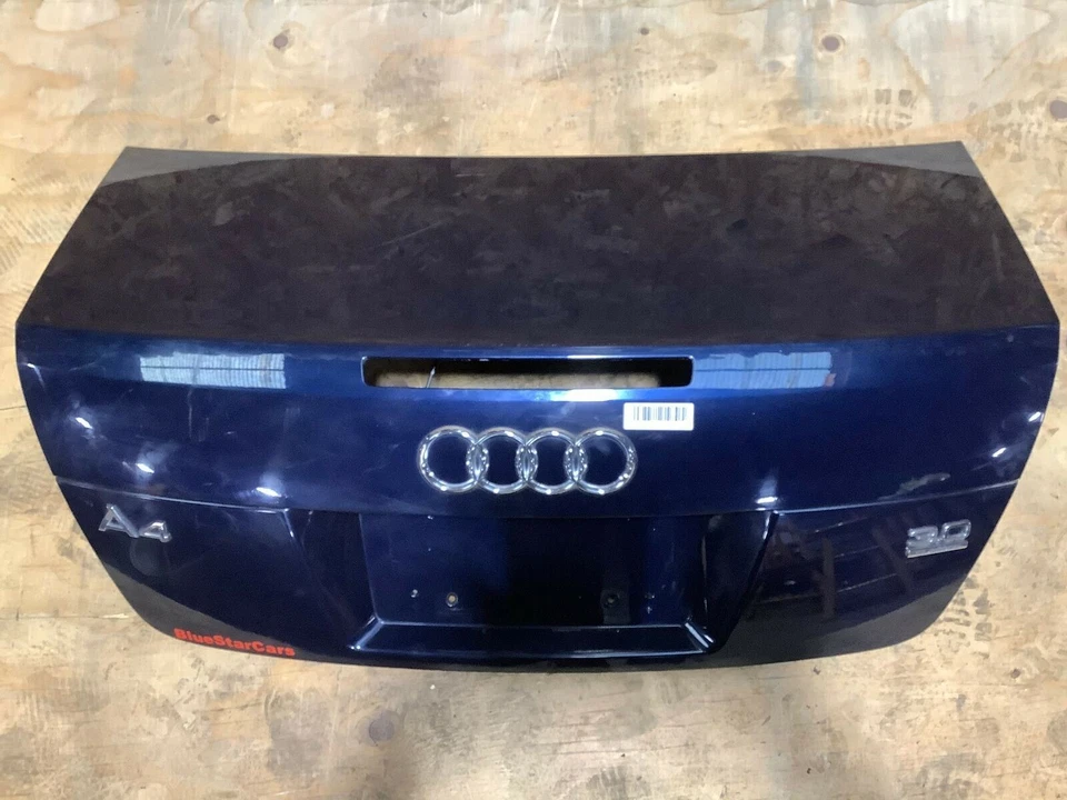 Audi A4 Quattro 2005 convertible tapa trasera maletero puerta levadiza con emblema OEM+ Foto 2 de 4