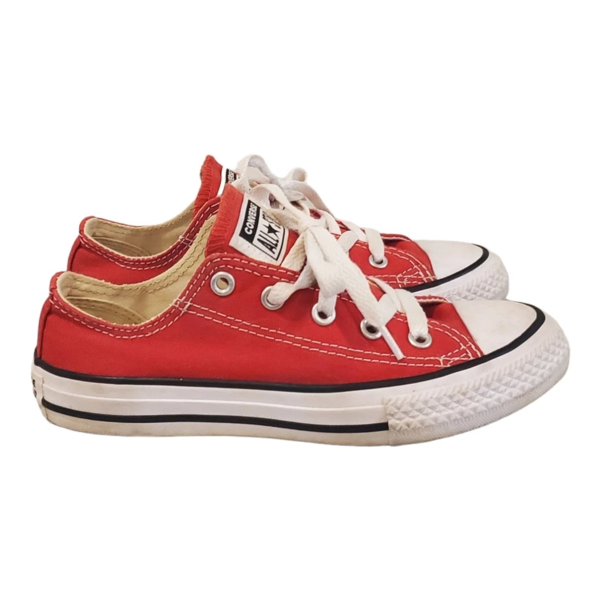 Red youth converse hotsell