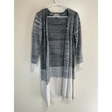 Ethereal by Paper Crane BOHO Open Cardigan Long Sweater, Size M