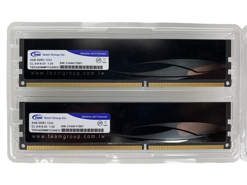 12GB (3x4GB) Team Group Elite TED34096M1333HC9 DDR3-1333MHz PC3