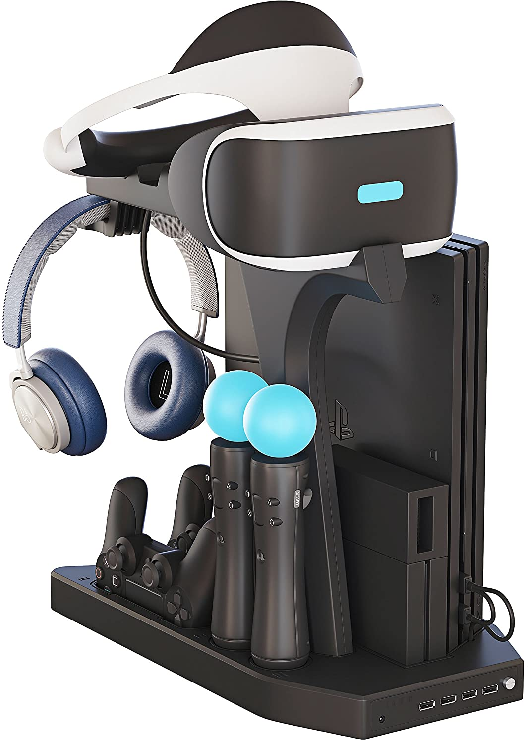 Psvr Charging Station Stand Showcase Fits Ps4 Vr Showcase Display Playstation-image