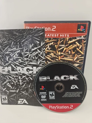 Black (Sony PlayStation 2 PS2, 2006) Complete with Manual Greatest Hits