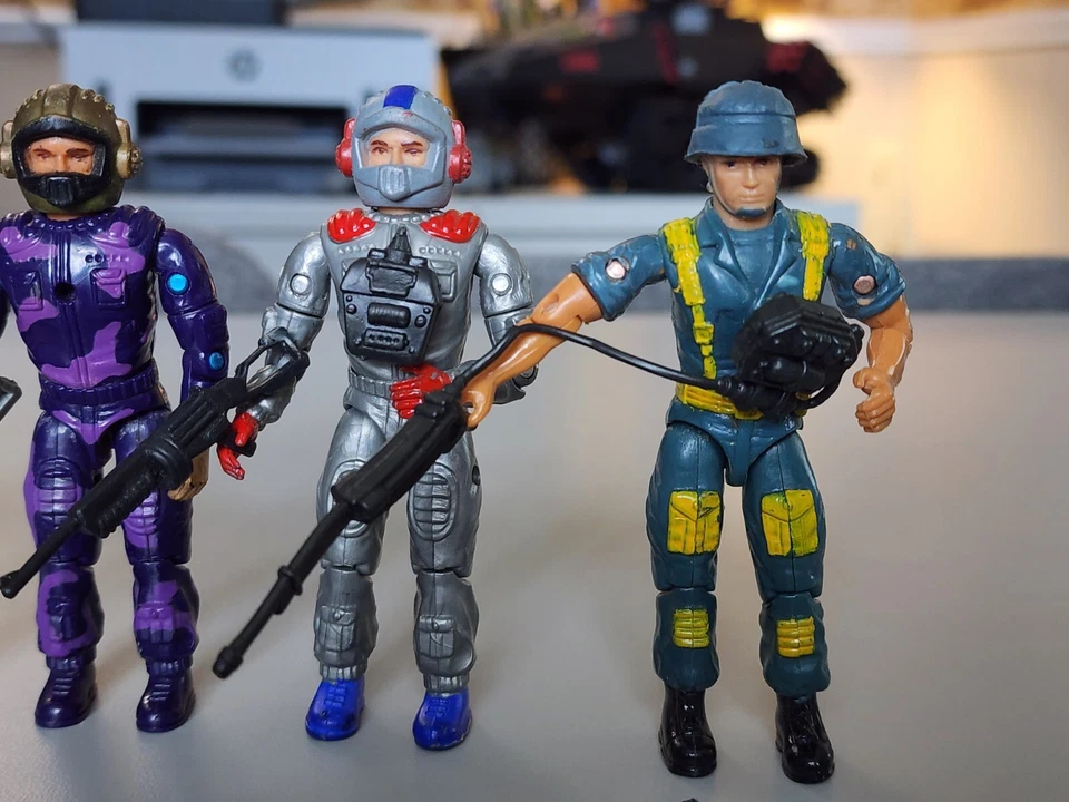 Экшн-фигурки Remco American Defense US Forces сержант рок лот плюс снаряжение 1986 - Изображение 4 из 4