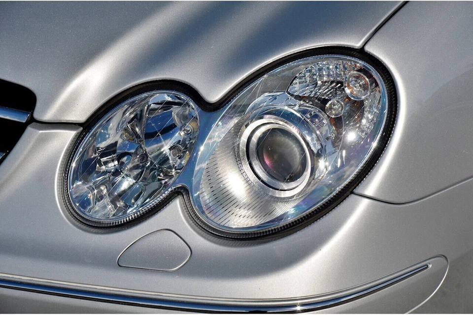 Cristal de faro izquierdo derecho cristal de dispersión transparente para Mercedes-Benz CLK W209 04-09 - Imagen 4 de 4