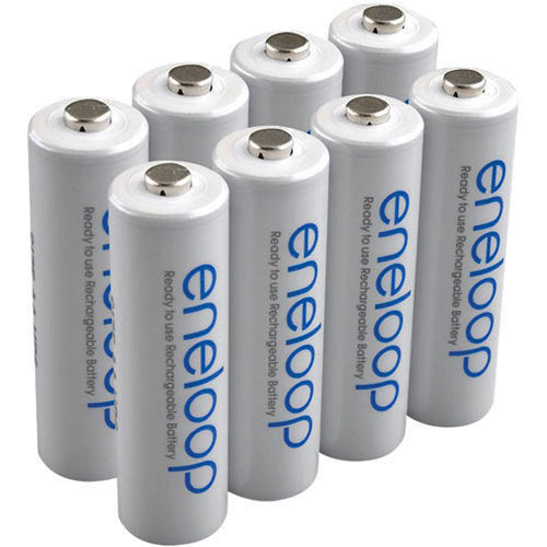 2x Panasonic Sanyo Eneloop 8 Pack AA NiMH 2000Mah Rechargeable