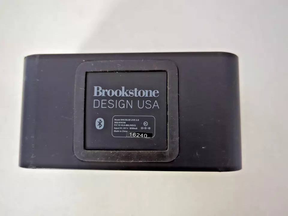 BROOKSTONE DESIGN USA BIG BLUE LIVE 2.0 870796 - TOTALMENTE FUNCIONAL Foto 4 de 4