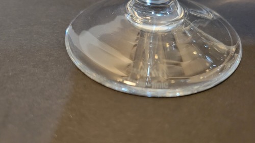 Set of 8 Rosenthal Germany 24% Lead Crystal Studio-line Frosted Iris Stemware - Picture 3 of 4
