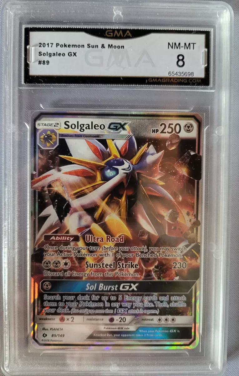 Solgaleo GX - Sun & Moon Pokémon card 89/149