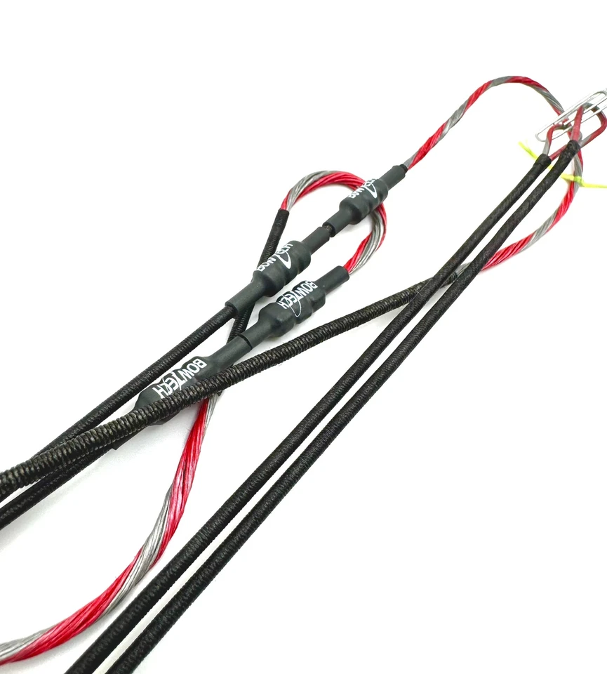 Bowtech Destroyer 350 (Red & Silver) OEM String & Cable (Full Set) Speed Noks - Image 3 of 4