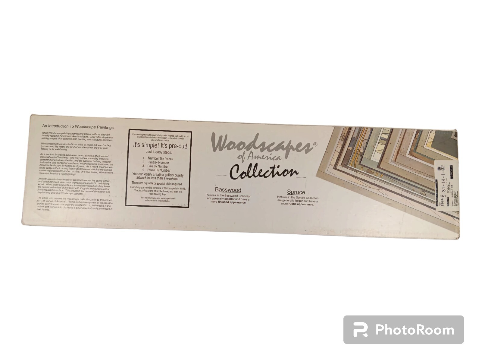WOODSCAPE COLLECTION ART KIT "WINTER FARM" 110. 24" X 35" NEW IN BOX