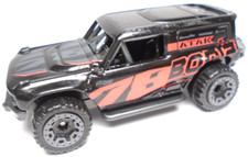 2023 HOT WHEELS FORD BRONCO R #78 ATAK BORLA BLACK 3" DIECAST RACE TRUCK W/ RED