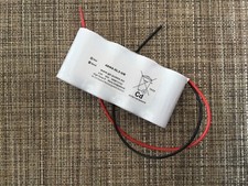 Yuasa NiCd 4 Cell D type 4.8V 4Ah emergency light Battery side by side recharge