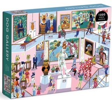 Dog Gallery 1000 Pcs Galison Puzzle Mint Cond 