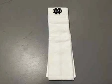 Notre Dame Fighting Irish Team Issued White Player Exclusive Football Game Towel