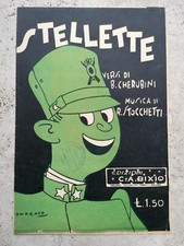 ANTICO SPARTITO MUSICALE STELLETTE  ENTRA ALTRE FOTO ,