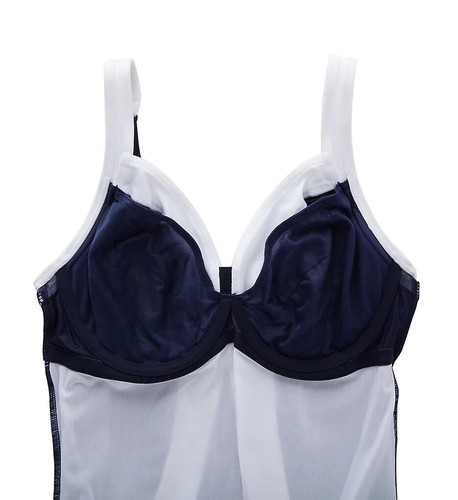 Panache MIDNIGHT/WHITE Catarina Balkonetka Jednoczęściowy strój kąpielowy, US 34D, UK 34D - Zdjęcie 9 z 9