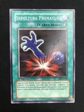 Yugioh Sepoltura Prematura SD6 IT020 Prima Edizione Spellcasters Judgment ITA