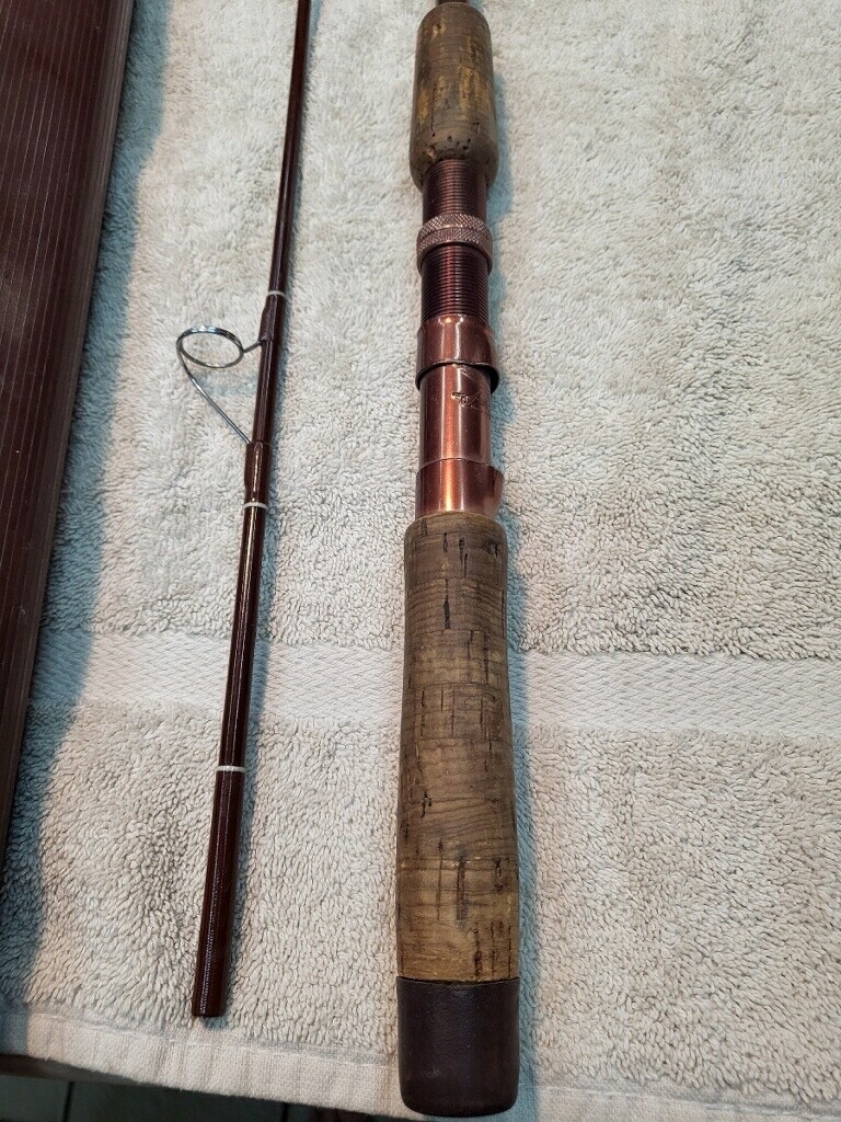 フェンウィックFS61 Vntg Fenwick FS61 UL Spinning 6' Rod & case 3oz 1-4 lb Test