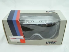 Vintage 1970's UVEX Anti-Fog Ski Goggles Gray/Goldgreen w/ Box