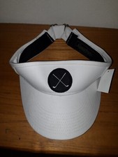 Visor with Wicking Sweatband Golf Club design NEW with Tags