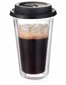 hot beverage glass mug