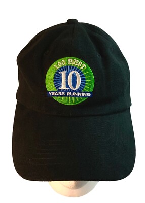 PUBLIX P LOGO ADJUSTABLE SNAPBACK BASEBALL HAT CAP BLACK EMPLOYEE WORK UNIFORM Vtg Publix Supermarkets Black Hat Cap Work Wear Employee  main image 4