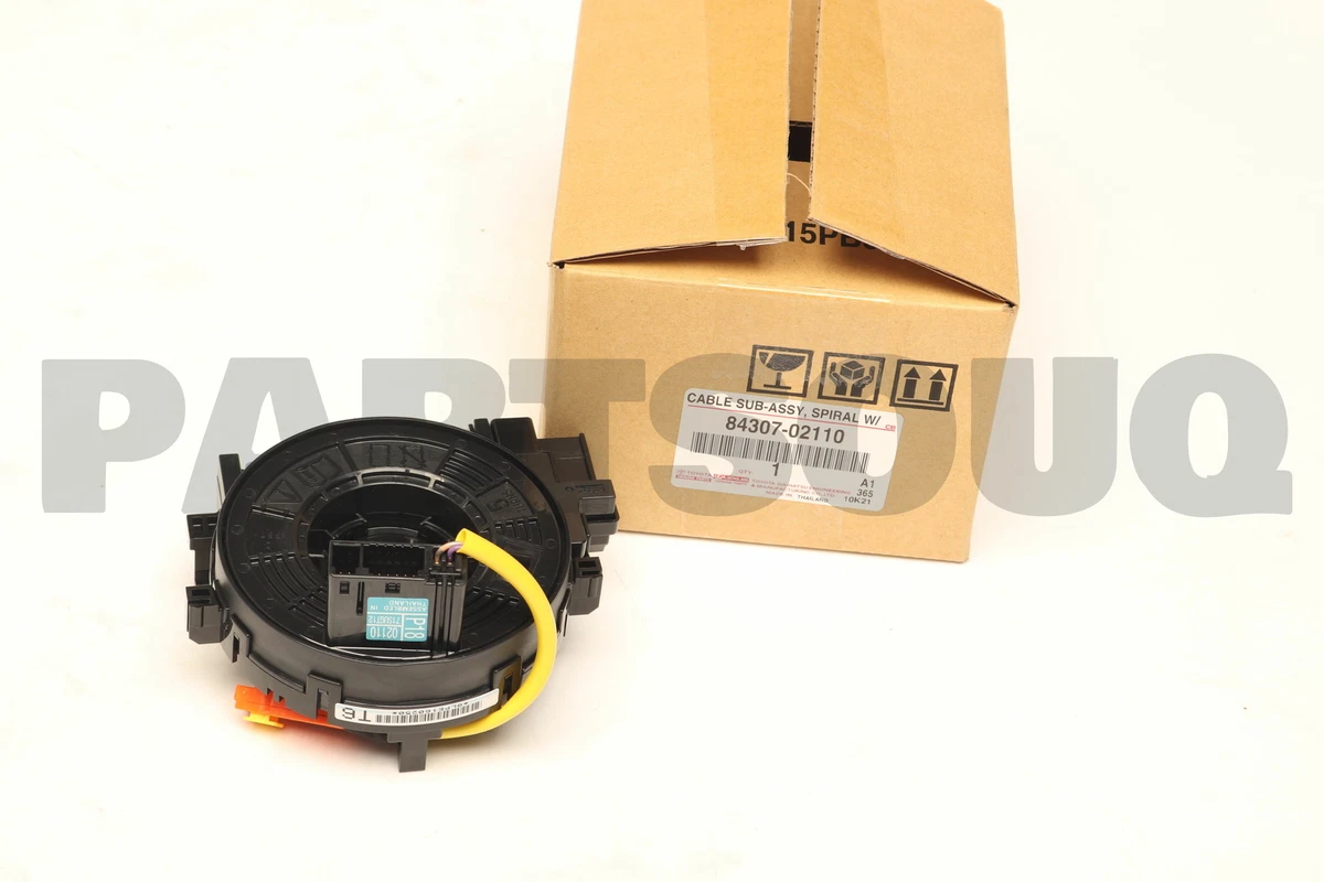 8430702110 Genuine Toyota CABLE SUB-ASSY, SPIRAL W/SENSOR 84307  