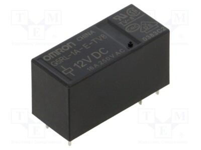 1 piece, Relais: elektromagnetisch G5RL-1A-E-TV8-DC12 /E2DE