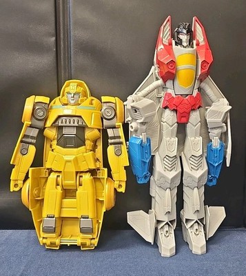 Transformers Titan Changers Starscream + Bumblebee Action Figure Hasbro 2019 