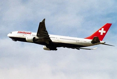 Schweiz Swissair Fluglinie Luftfahrt Transport hist. Aktie Zürich 1966 airline - Bild 1 von 3