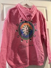 ASOS Pink Back Print Hoodie Size 10