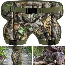 RunNico 22.8'' x14.5'' Wearable Hunting Seat Cushion, Lightweight Camo 