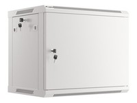 "Lanberg WF01-6409-00S Lanberg Rack Wandschrank 19\" 9U/600X450 MetalltüR Grau"