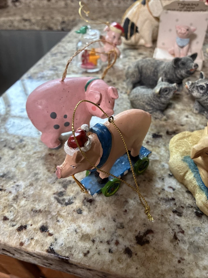 Vintage Lot Ceramic Pigs 48 - Image 2 of 4