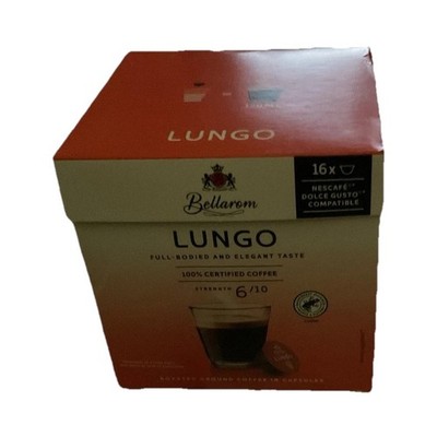 Bellarom Kaffeekapseln, 16 x Lungo, 7x Latte Macchi., 3x Café au Lait, 5x Cappuc