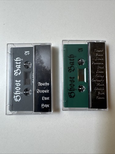 Ghost Bath cassette lot limited to 100 each self pressed by Ghost bath RARE DSBM - Picture 2 of 2