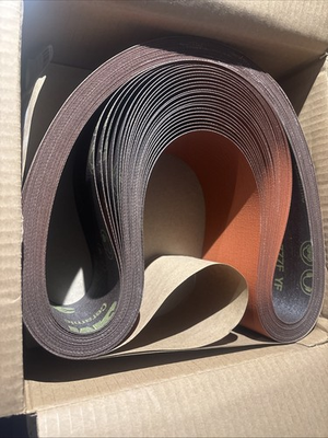 #ad #ad 3M Cloth Belt 777F 4 in x 51 in P180 YF weight L Flex Case Of 50 Belts $200.00