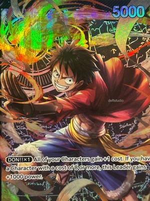 Monkey.D.Luffy • ST14-001 Alt Art Leader Starter Deck 14 Holo One