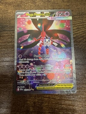 Mega Floette ex 117/086 Me04: Chaos Rising Holo Special Illustration Rare (SIR)