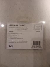 The Ridge Slim RFID Blocking Wallet With Cash Strap (Gunmetal) Minimalist