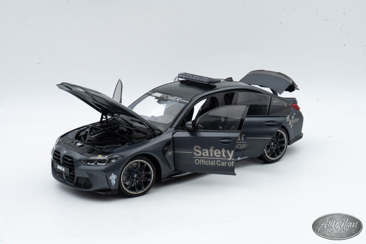 1/18 Minichamps 2020 BMW M3 G80 Safety Car Gray 🤝ALSO OPEN FOR