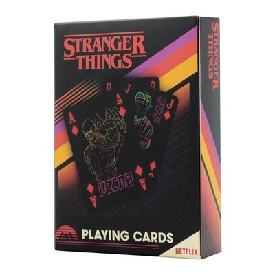 Stranger Things Spielkarten   Poker Deck   Geschenkidee